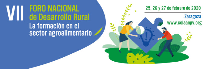El VII Foro Nacional de Desarrollo Rural bajo el lema, «La formación en el sector agroalimentario».
