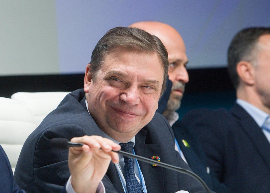 El ministro de Agricultura, Pesca y Alimentación en funciones, Luis Planas