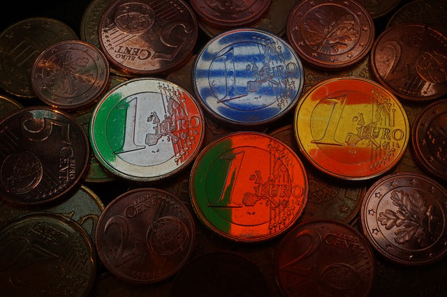 monedas euro unión europea