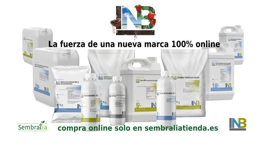 Presentación de los abonos y bioestimulantes de INB