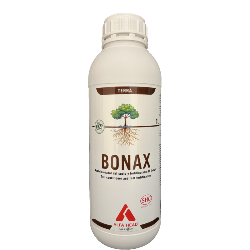 BONAX - producto orgánico líquido formulado con ácido húmico y ácido fúlvico