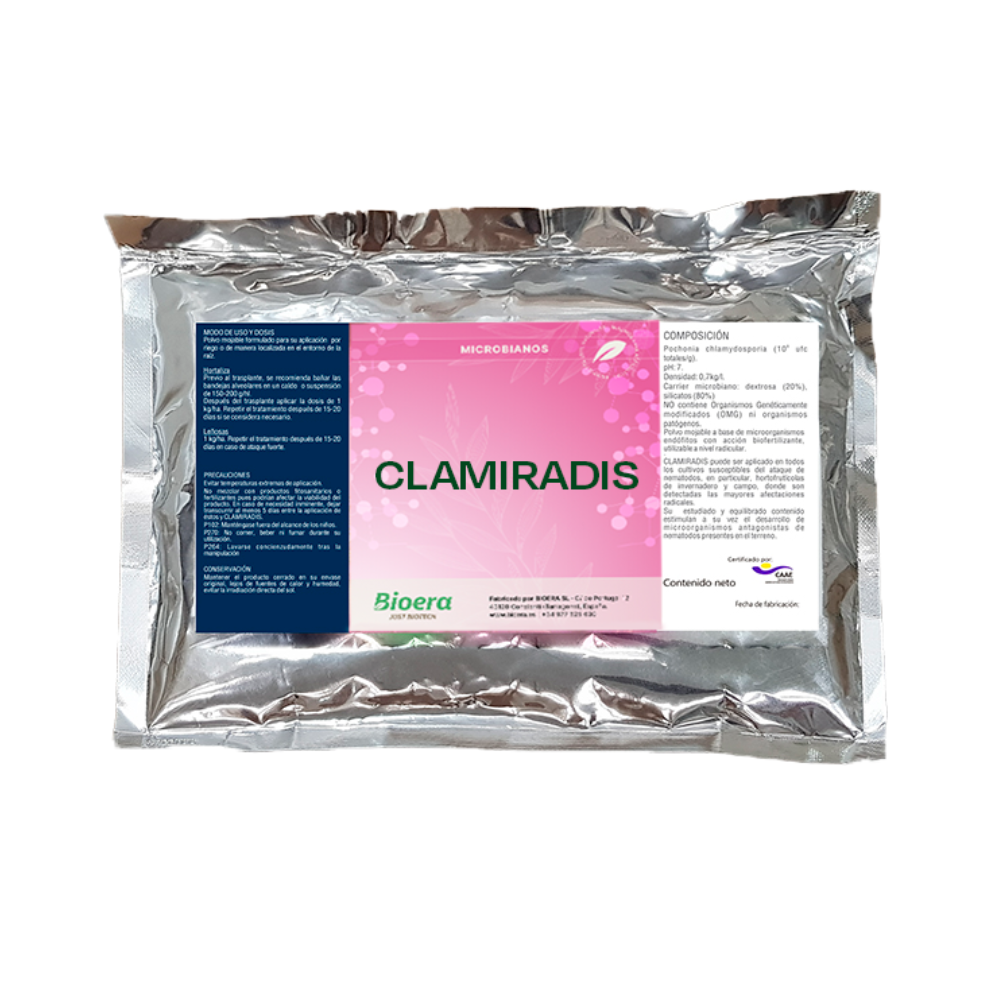 CLAMIRADIS - Bioestimulante para suelos