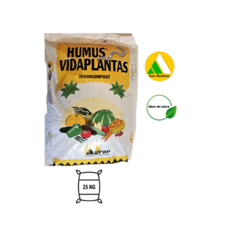 Humus Vidaplanta - Fertilizante orgánico a partir de estiércol animal