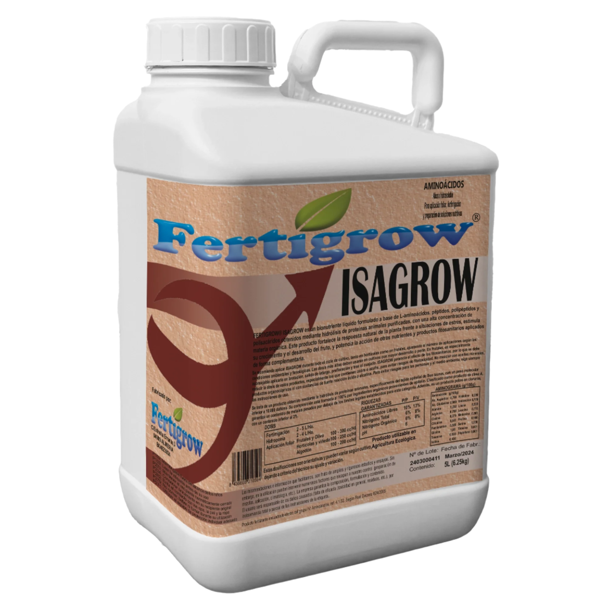 Isagrow - Bioestimulante con aminoácidos