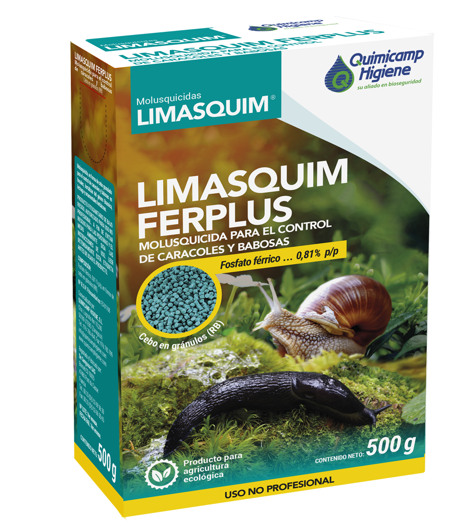 LIMASQUIM FERPLUS- Cebo molusquicida en gránulos