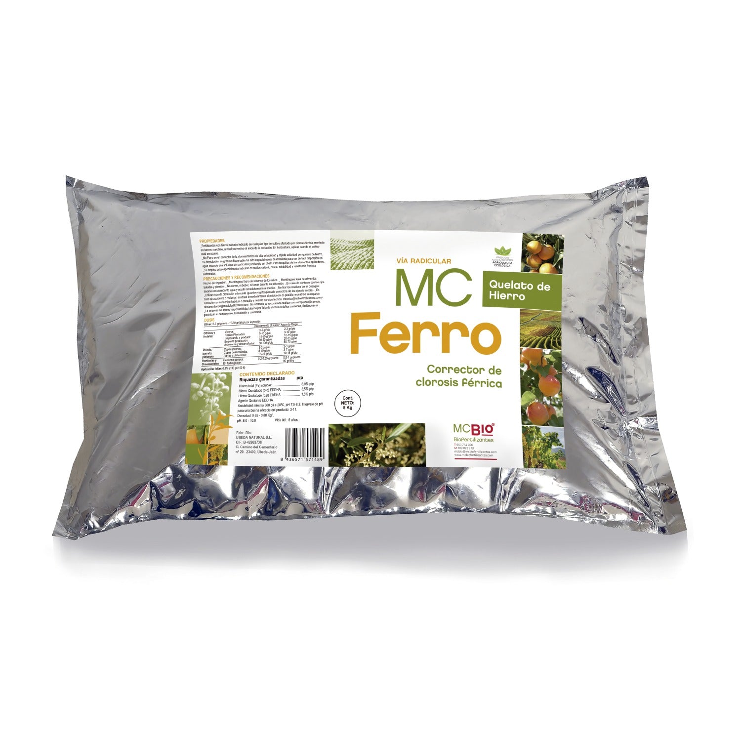 MC FERRO-Corrector de hierro