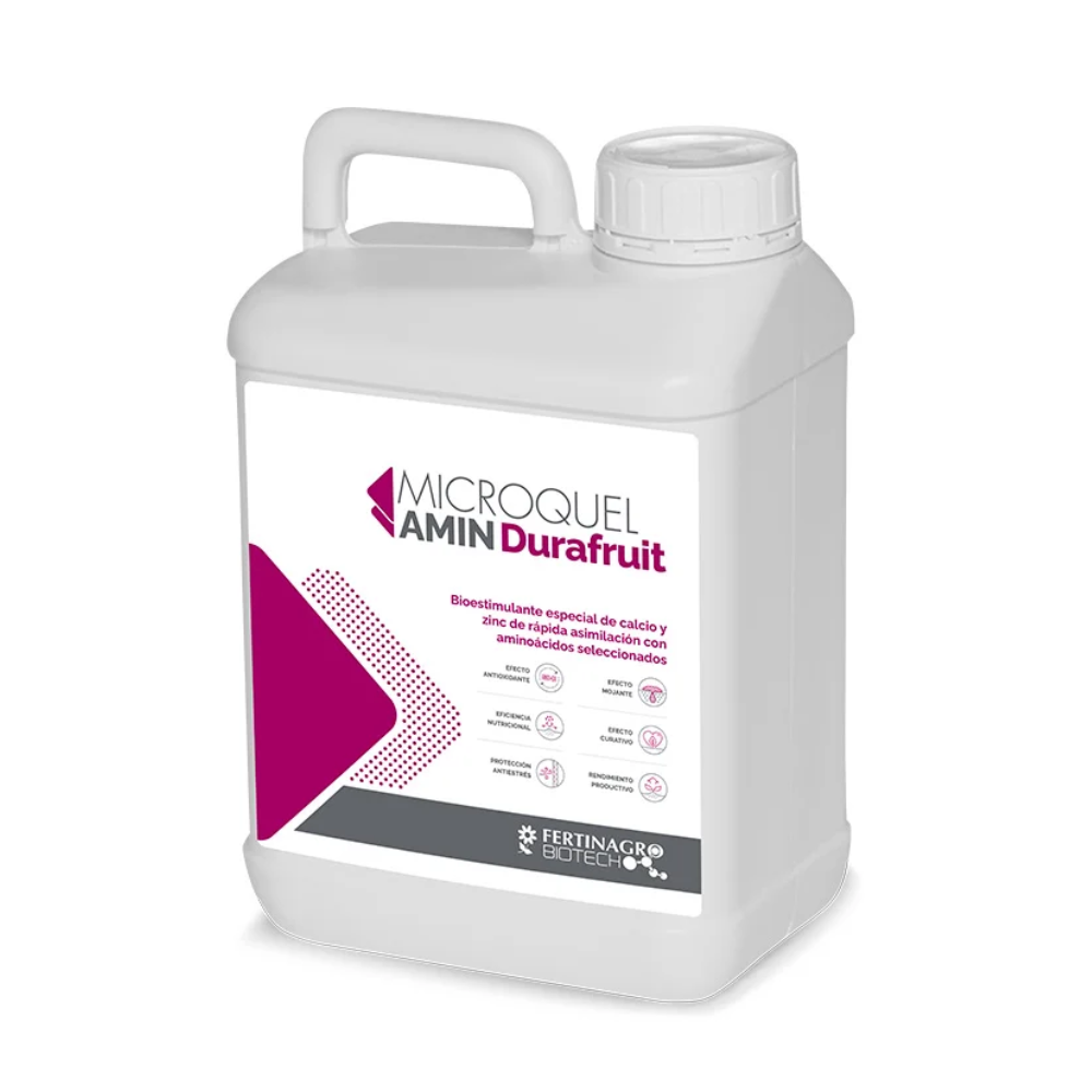 Microquel Amin Durafruit - Bioestimulante con calcio y zinc 5L