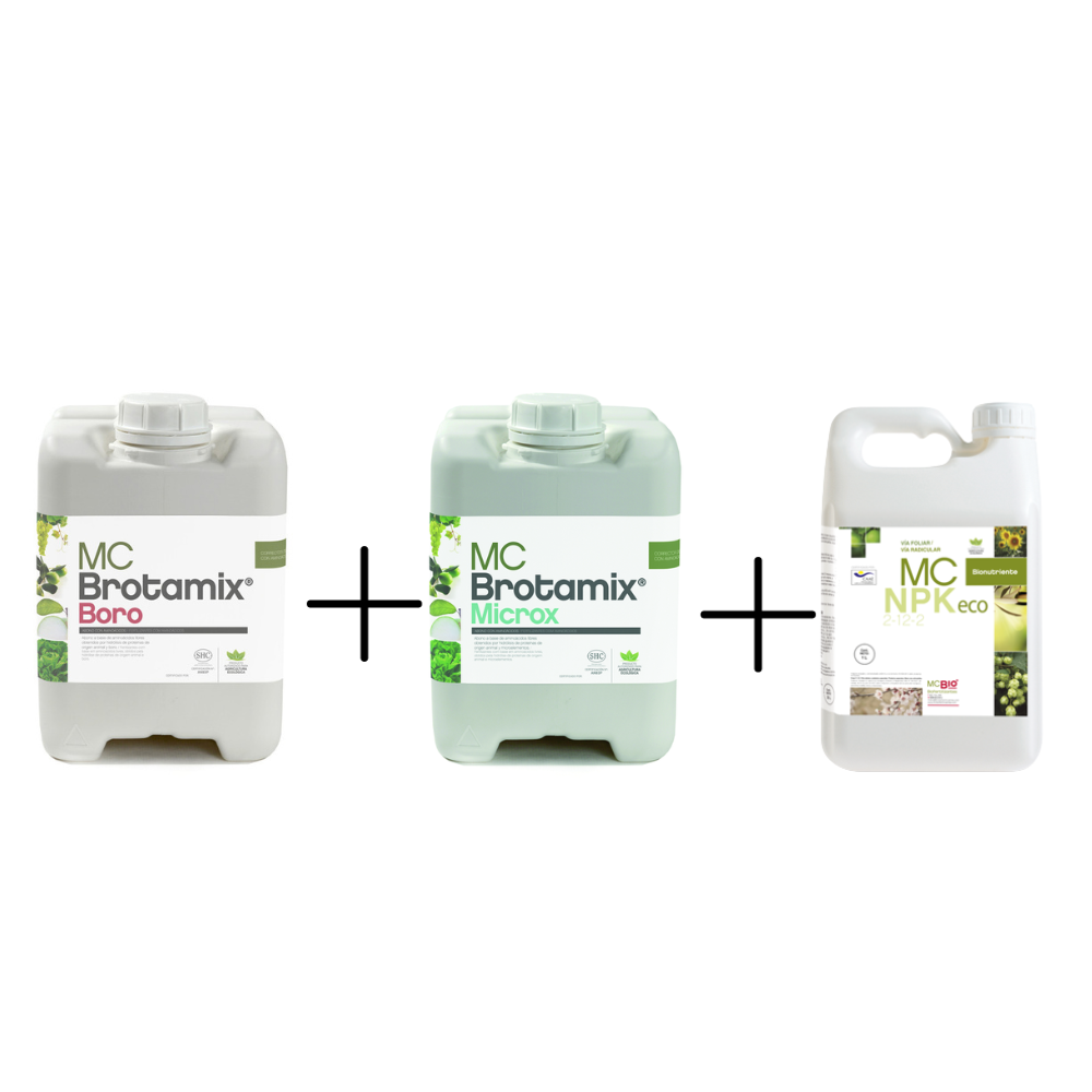 Pack tratamiento de prefloración para olivar en ecológico