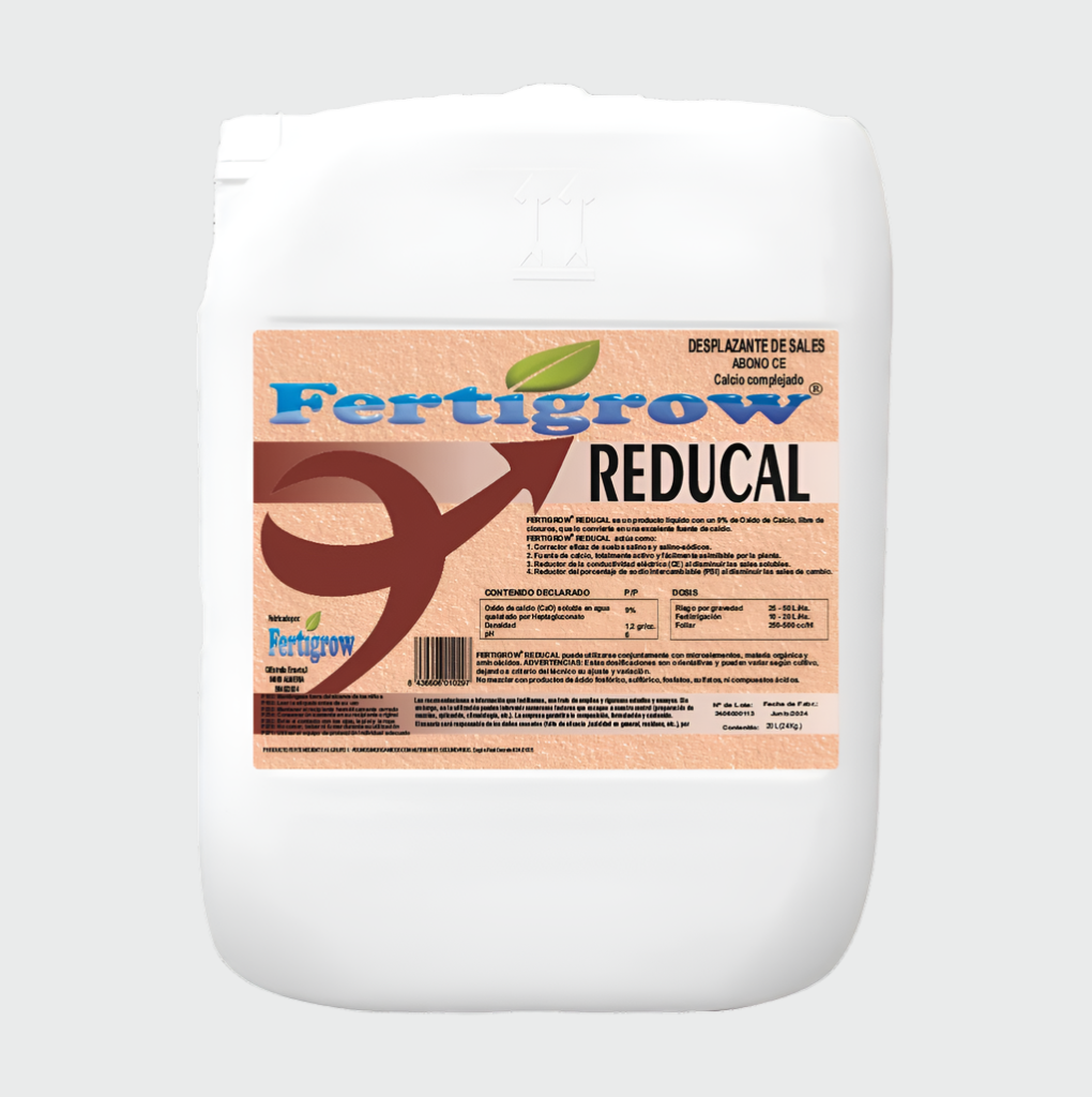 Reducal - Corrector de carencias de Calcio y reductor de sales