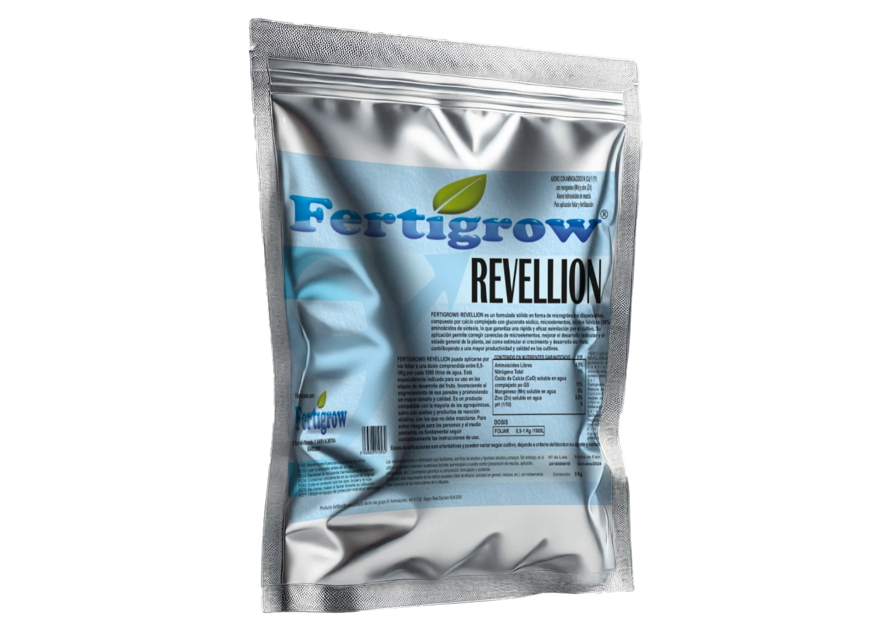 Revellion - Bioestimulante y corrector de Ca, Zn y Mn