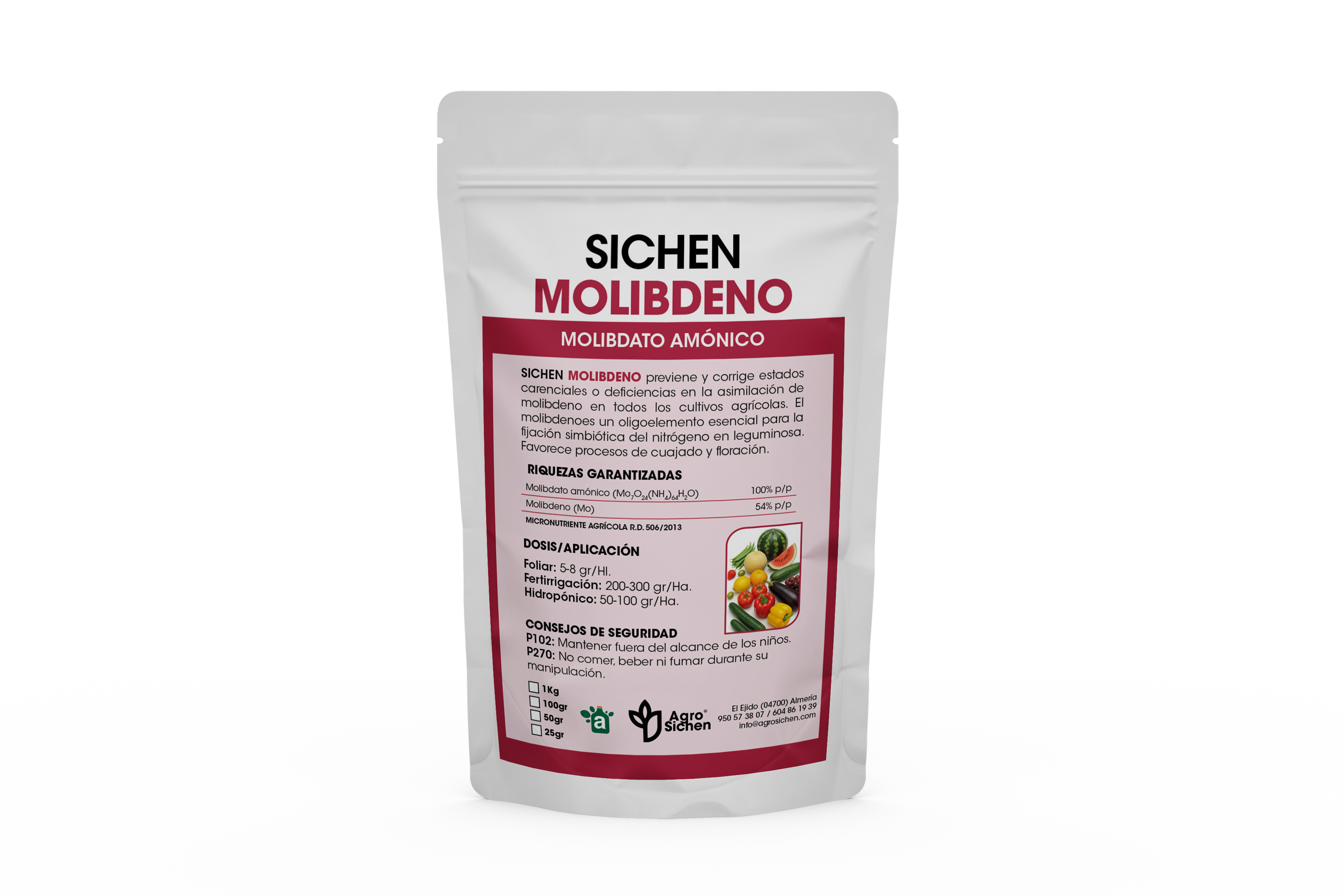 SICHEN MOLIBDENO - MOLIBDATO AMÓNICO