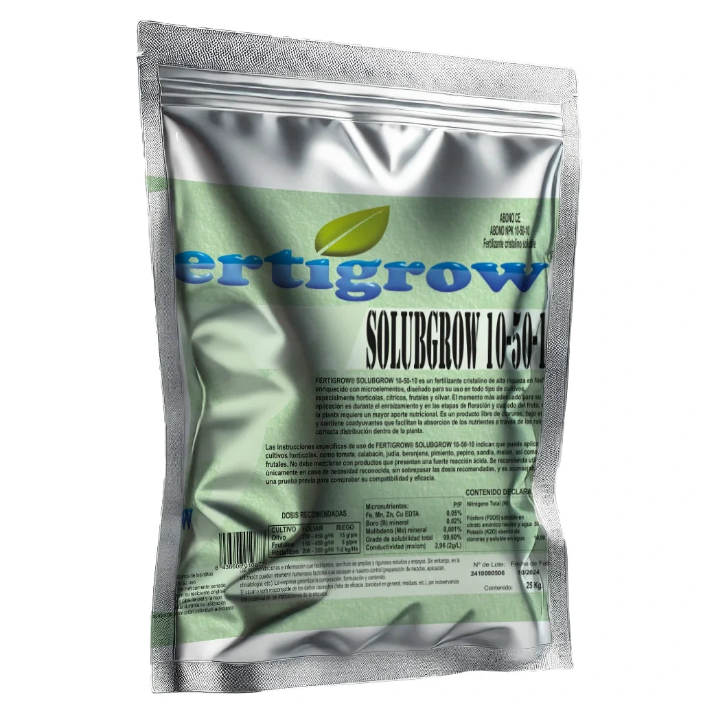 Solubgrow 10-50-10 - Abono NPK con microelementos