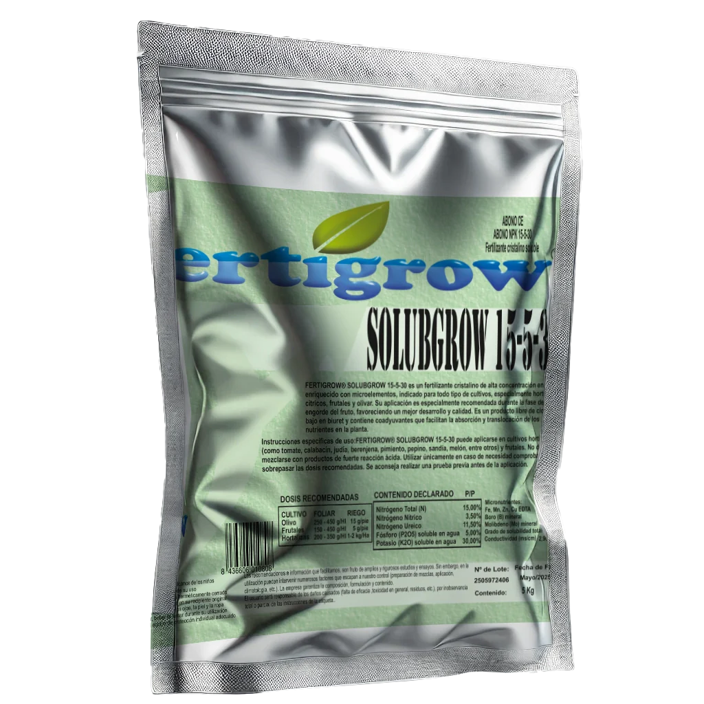 Solubgrow 15-5-30 - Abono NPK