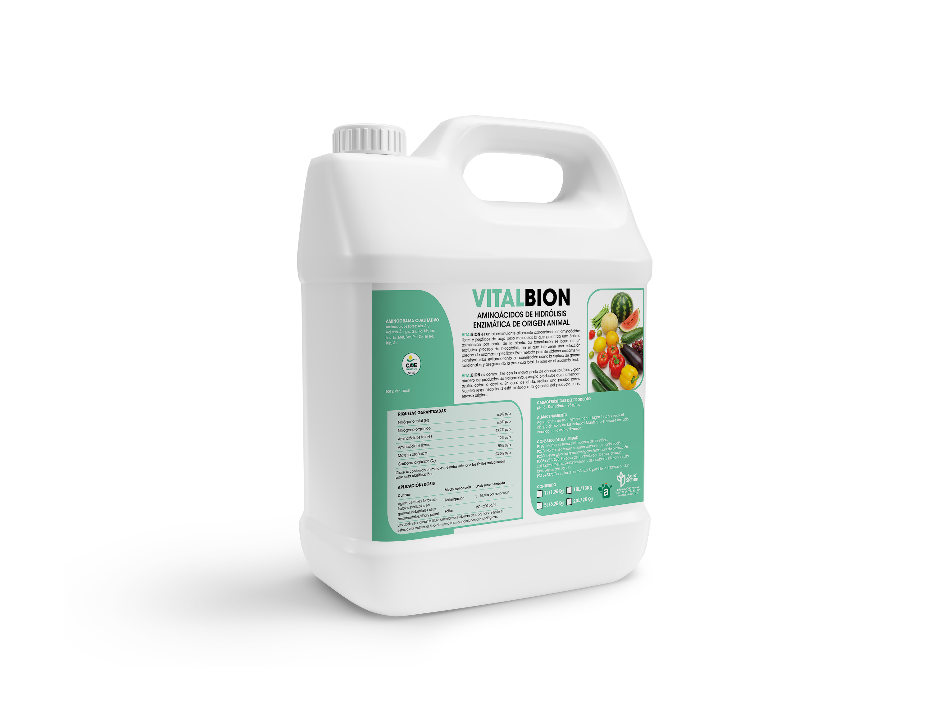 VITALBION-AMINOÁCIDOS DE HIDRÓLISIS ENZIMÁTICA DE ORIGEN ANIMAL