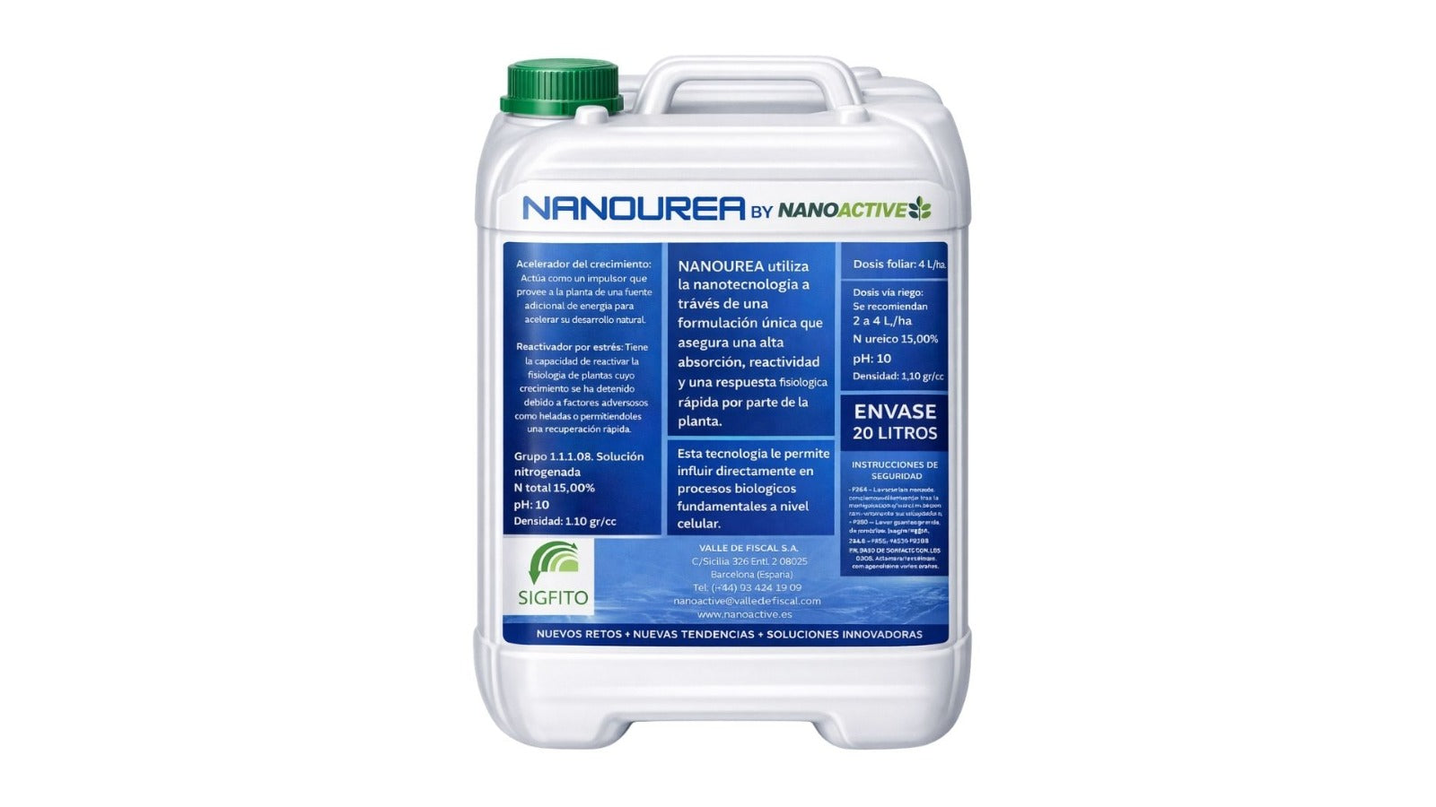 Urea NanoUrea - Innovación avanzada en fertilización nitrogenada