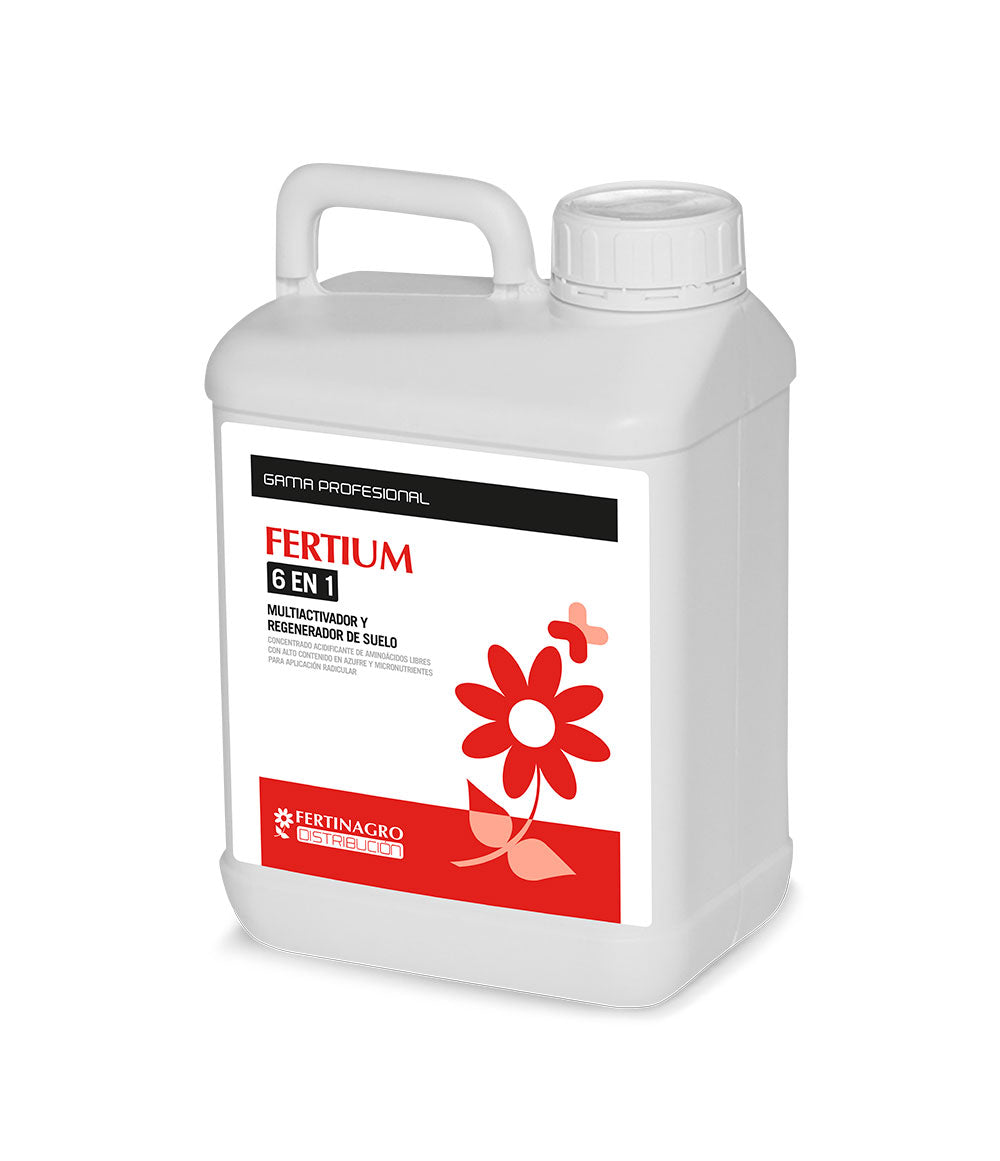 Fertium 6 en 1 - Multiactivador y regenerador de suelo - 20L