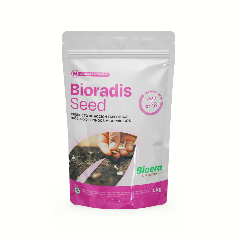 BIORADIS SEED - Biestimulante de semillas y efecto fungicida