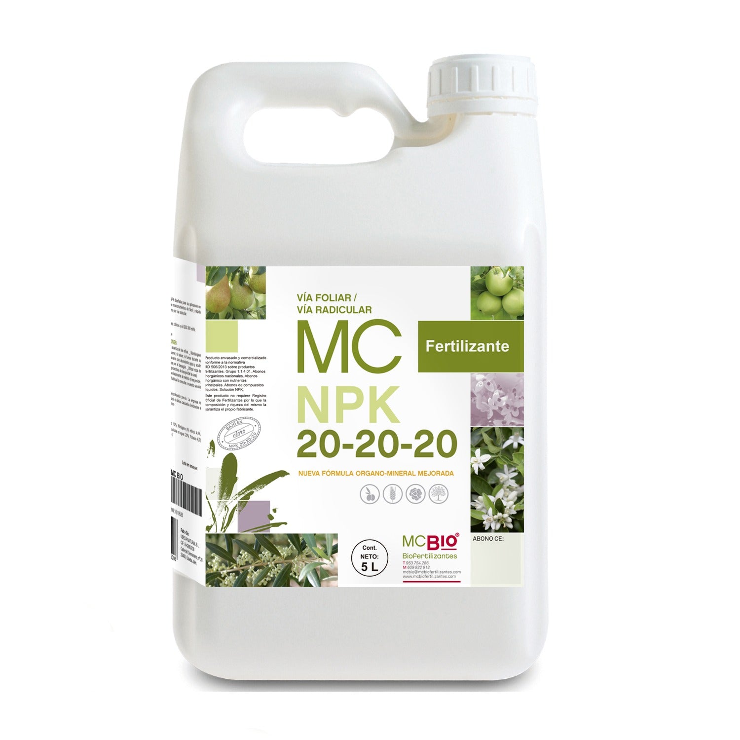 MC NPK 20-20-20 - Equilibrio y Eficacia