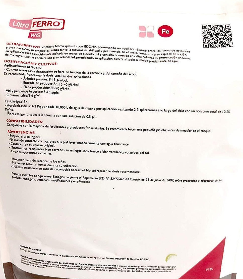 Ultraferro WG - Corrector de hierro