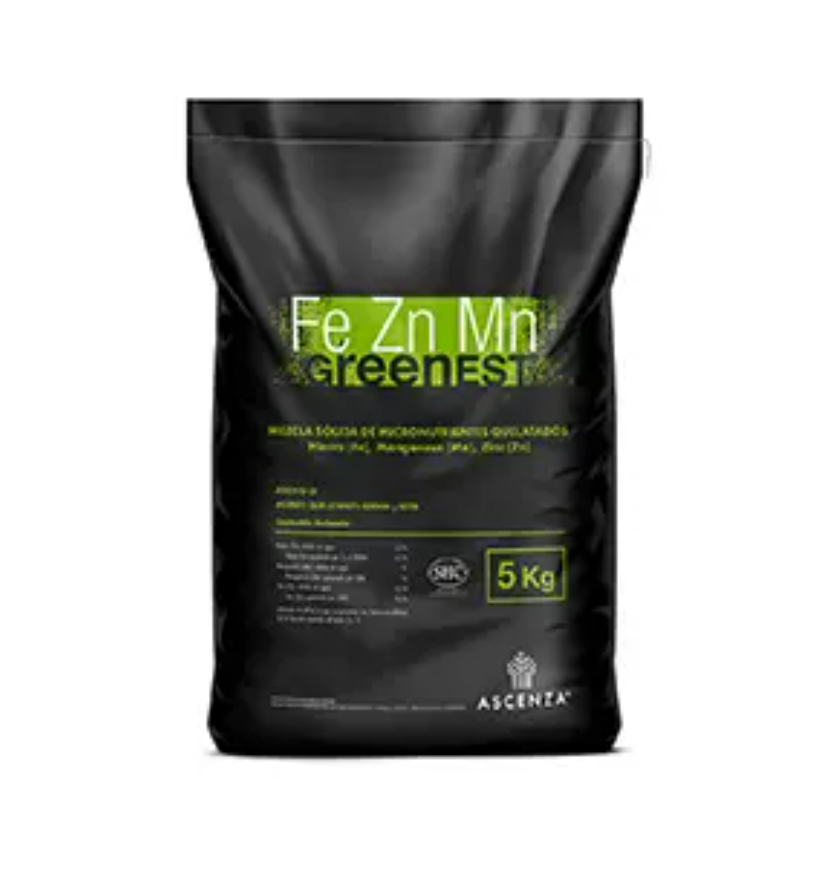 Greenest - Corrector de carencias de Fe Zn Mn
