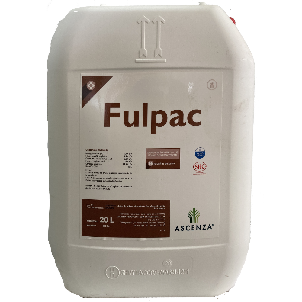 Fulpac - Abono orgánico NK líquido de origen vegetal