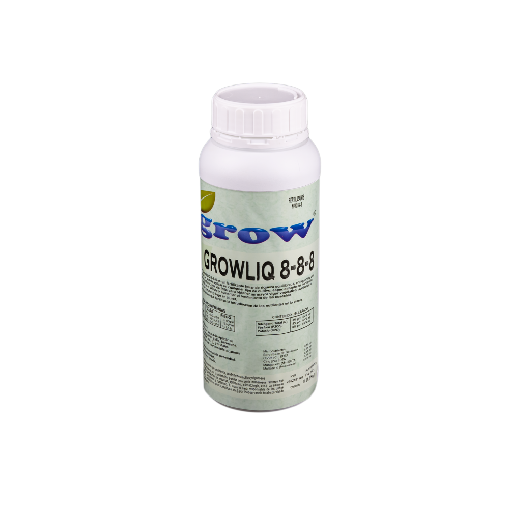 Comprar Abono NPK 8-8-8 Growliq 10 L | Sembralia tienda online