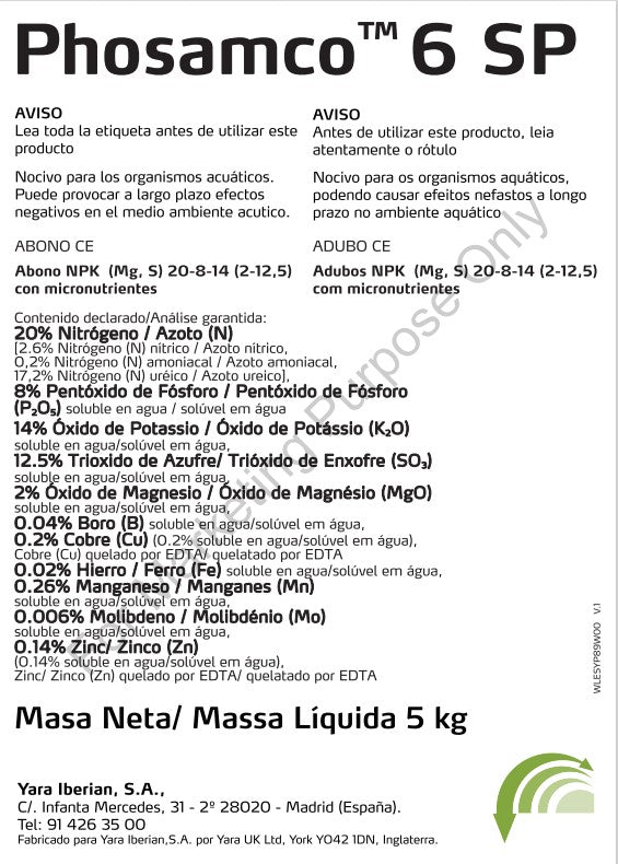YaraVita™ Phosamco 6 - Fertilizante