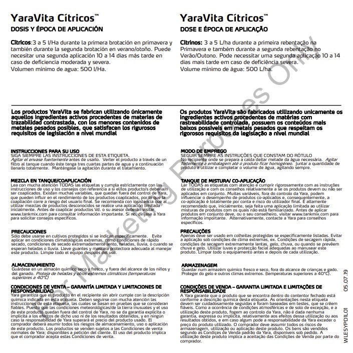 YaraVita™ Citricos