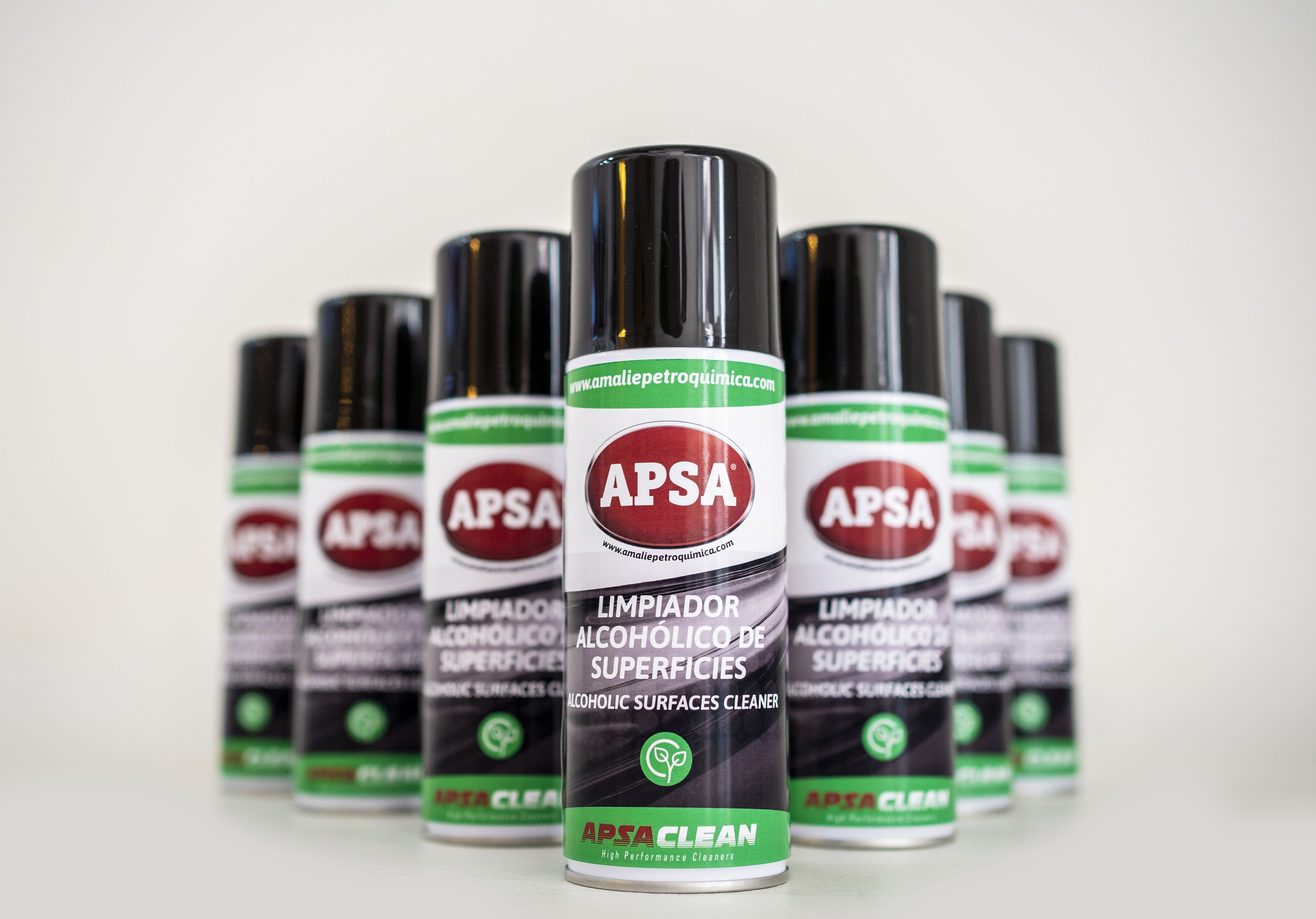 Contra el covid: spray limpiador APSA Clean