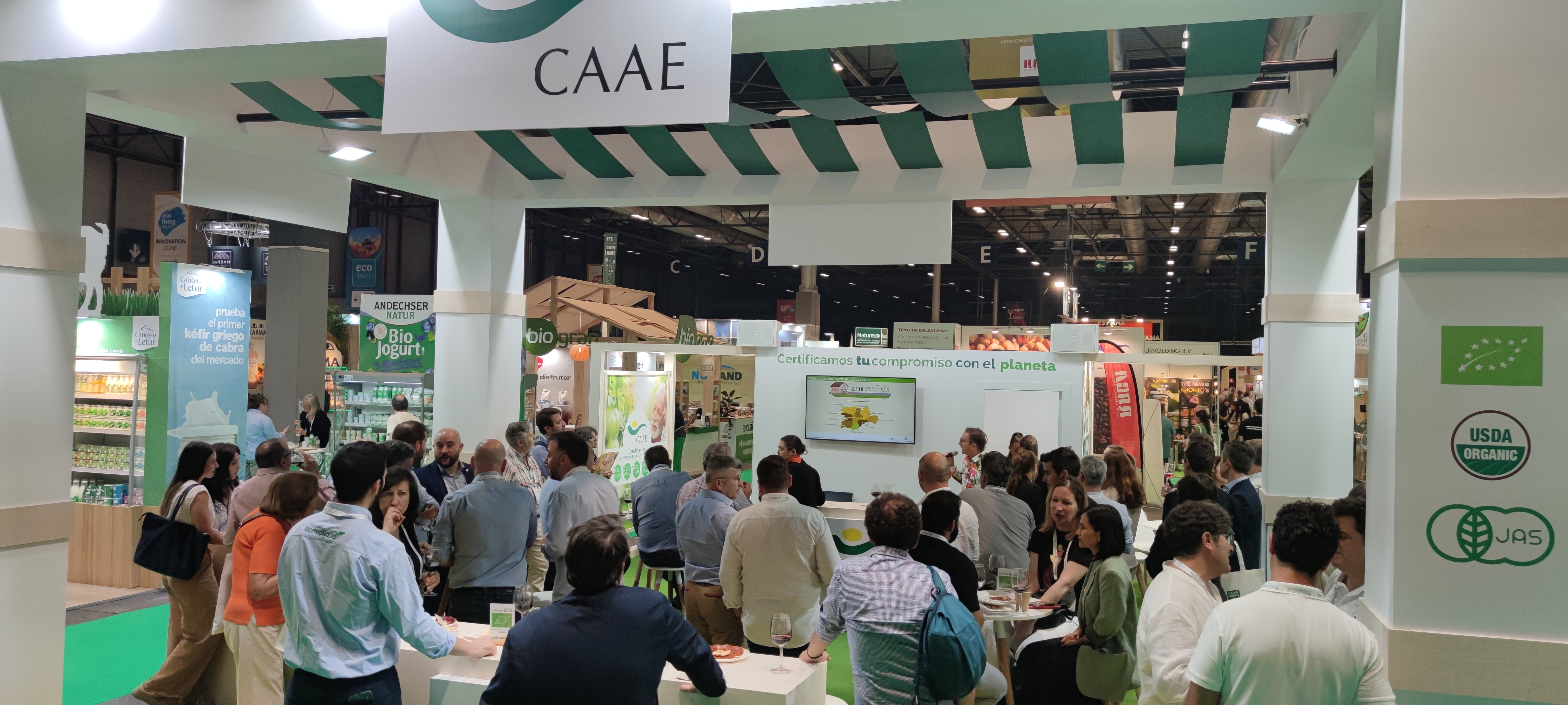 CAAE pone en valor en Organic Food Iberia la exportación de productos ecológicos a EE.UU.