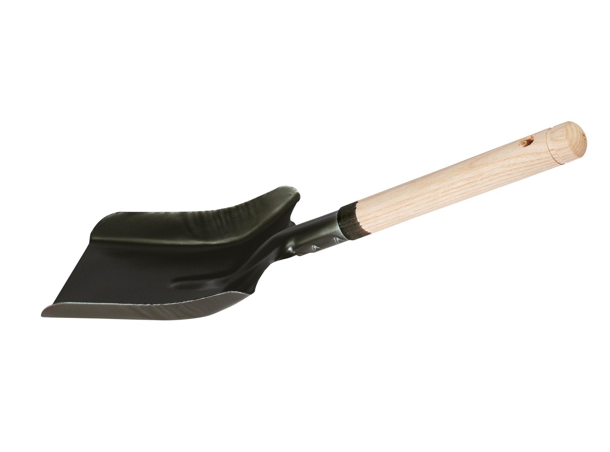 Pala de Hierro con Mango de Madera – Herramienta de Jardinería Resistente