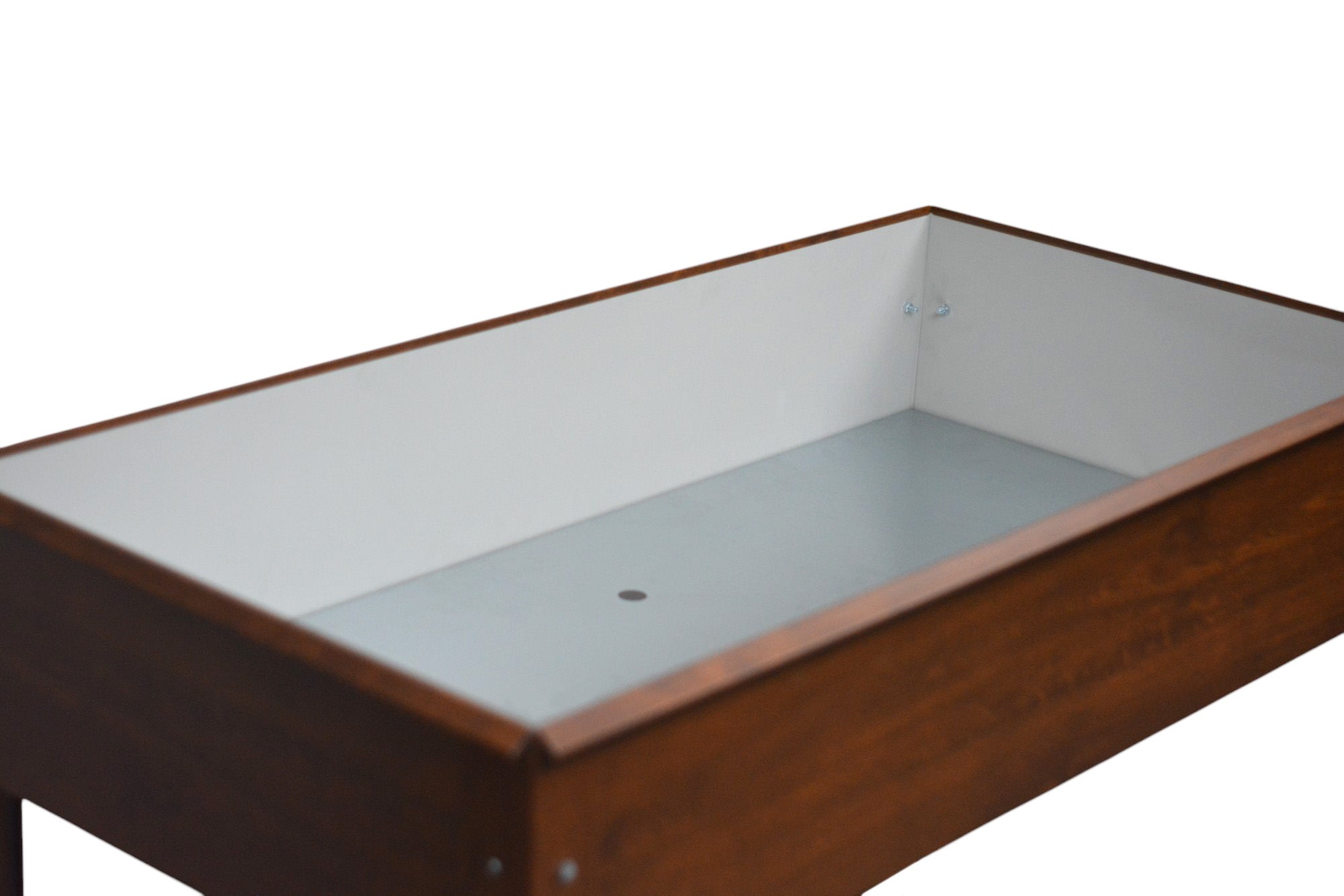 Mesa de cultivo Nova 120×60 – Acero con acabado efecto madera