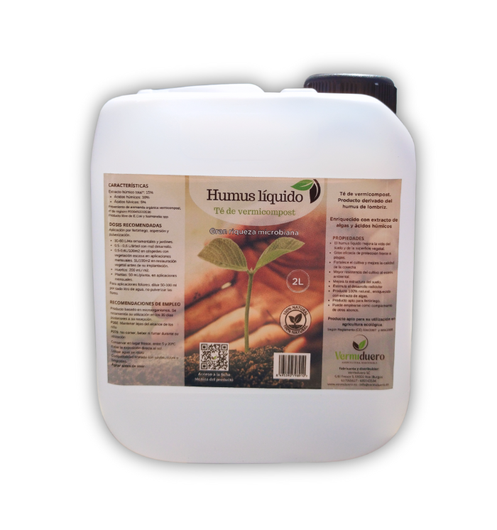 Humus de lombriz líquido -2L