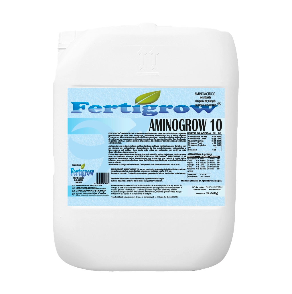 Aminogrow 10 - Bioestimulante con aminoácidos