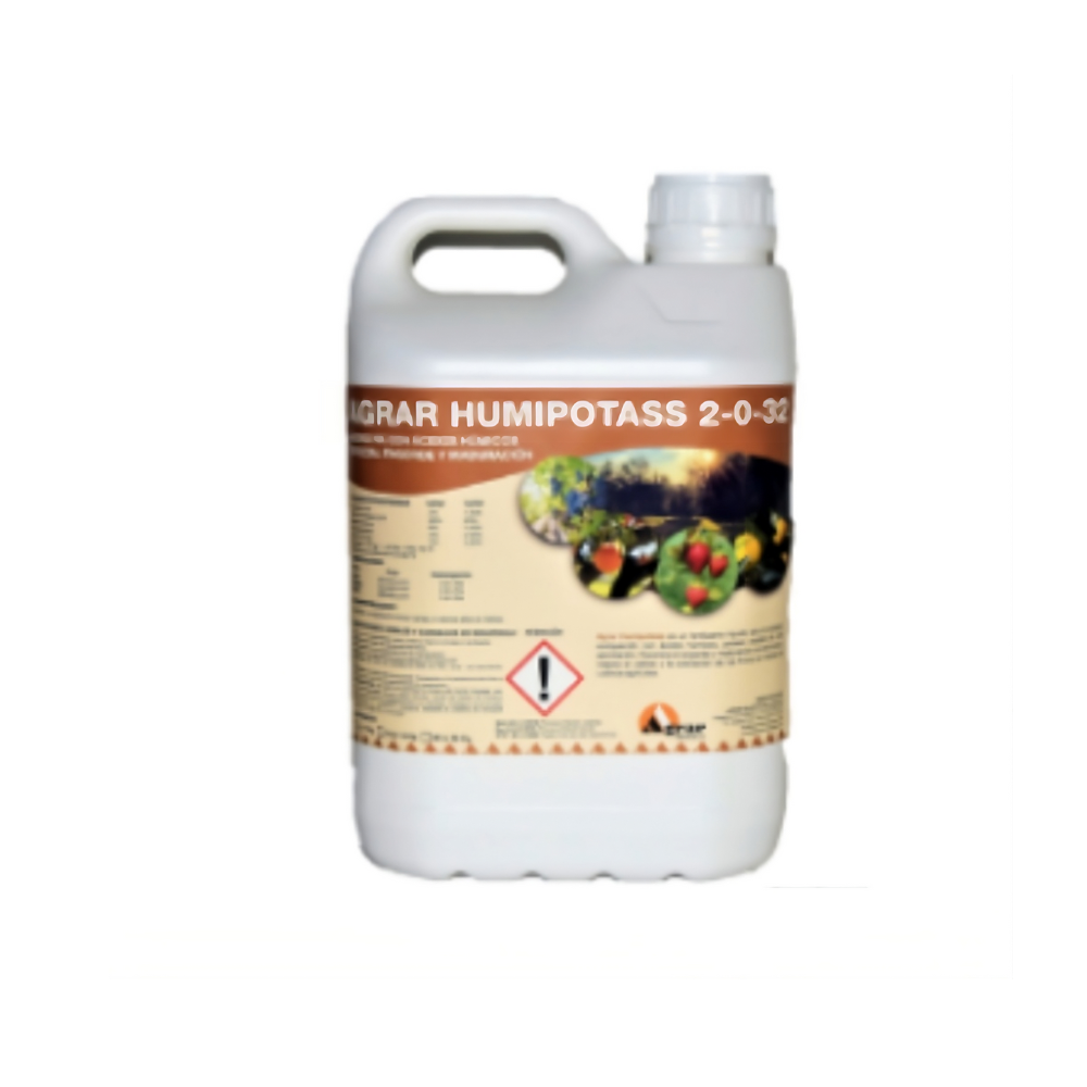 Agrar Humipotass 2 0 32 - Abono NK con ácidos húmicos 5L