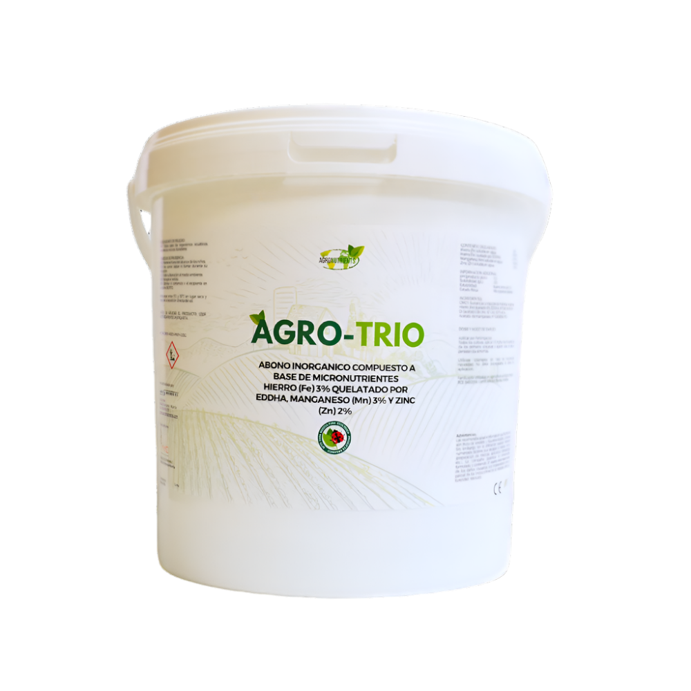 Agro Trio - Corrector de hierro, manganeso y zinc