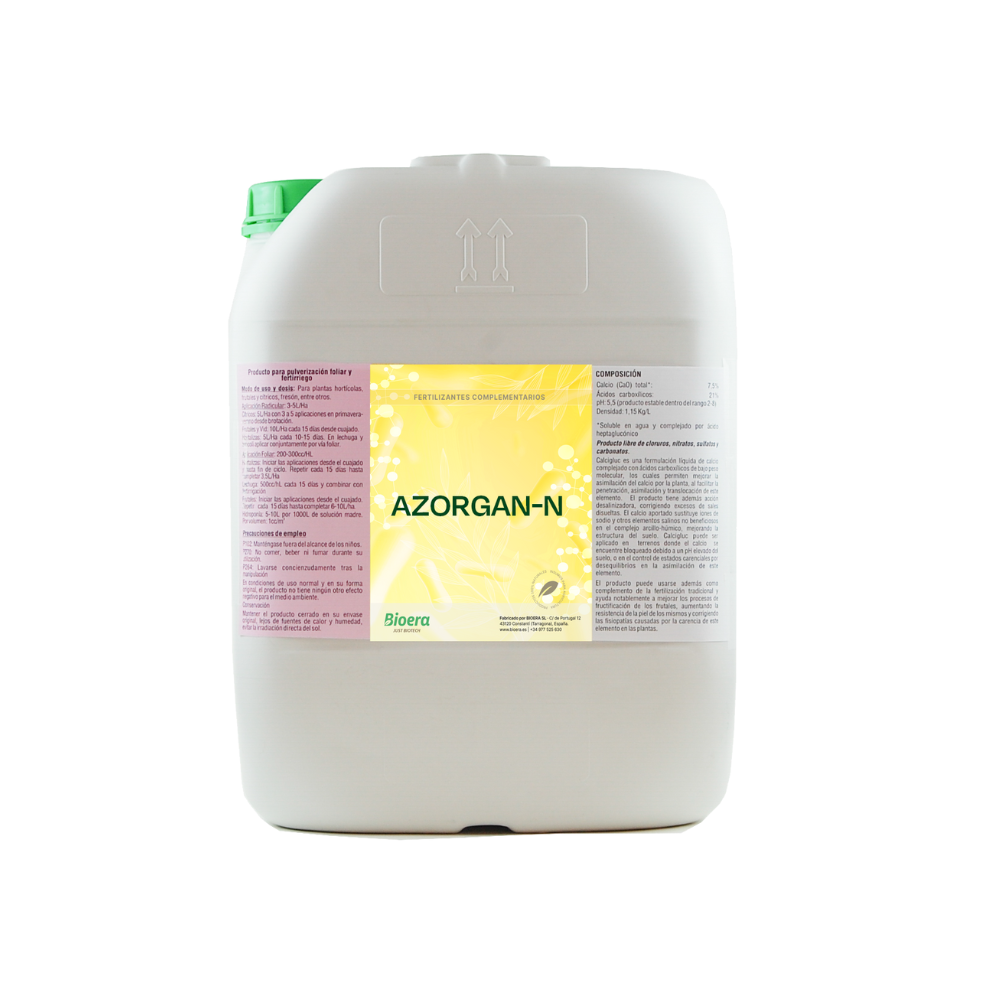 Azorgán N - Activador radicular rico en N, extractos húmicos y aminoácidos