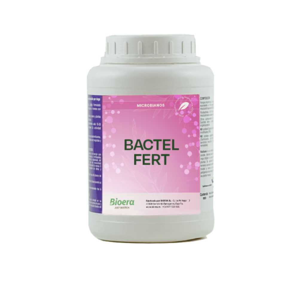 Bactel Fert- Enraizante microbiano soluble para aplicar vía riego