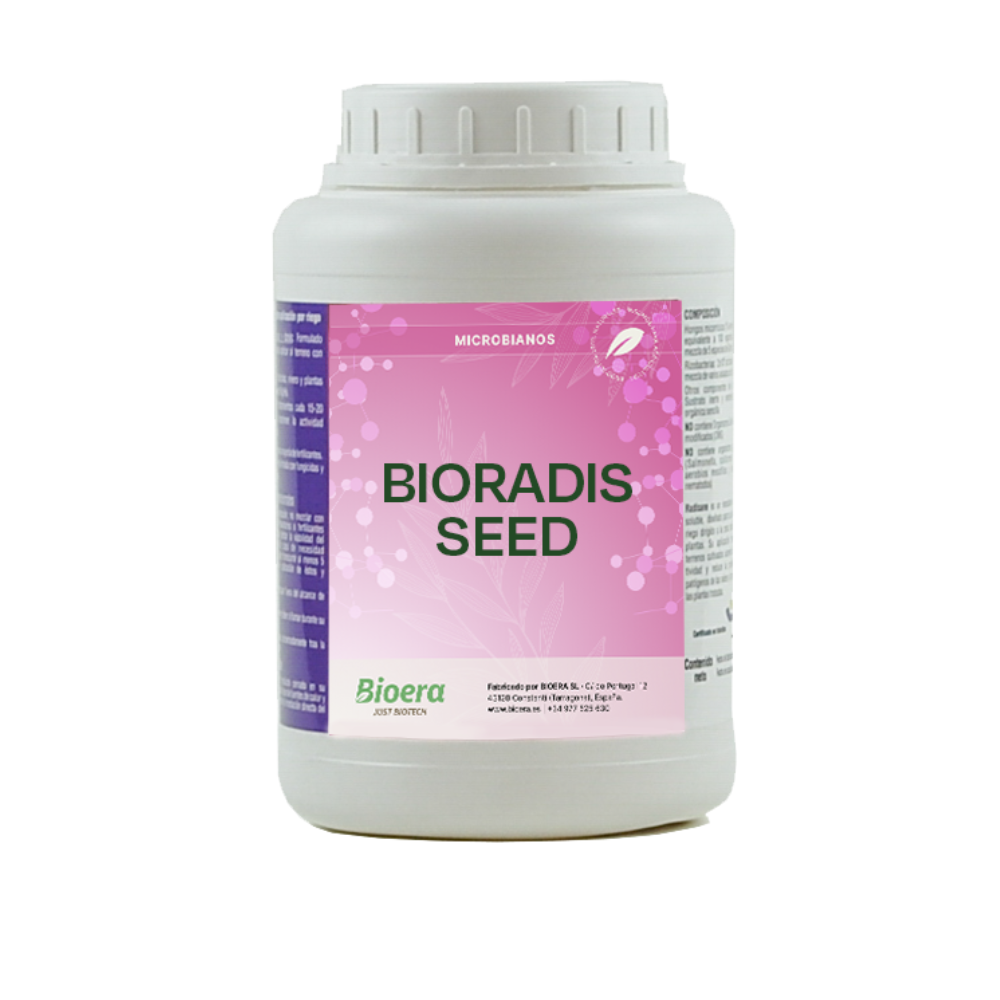 Bioradis Seed - Inoculante endomicorrícico concentrado y enriquecido con PGP