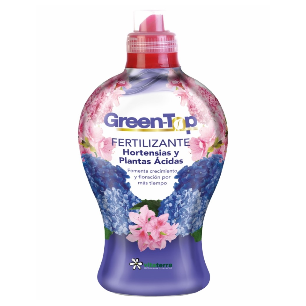 Fertilizante líquido para hortensias y plantas ácidas