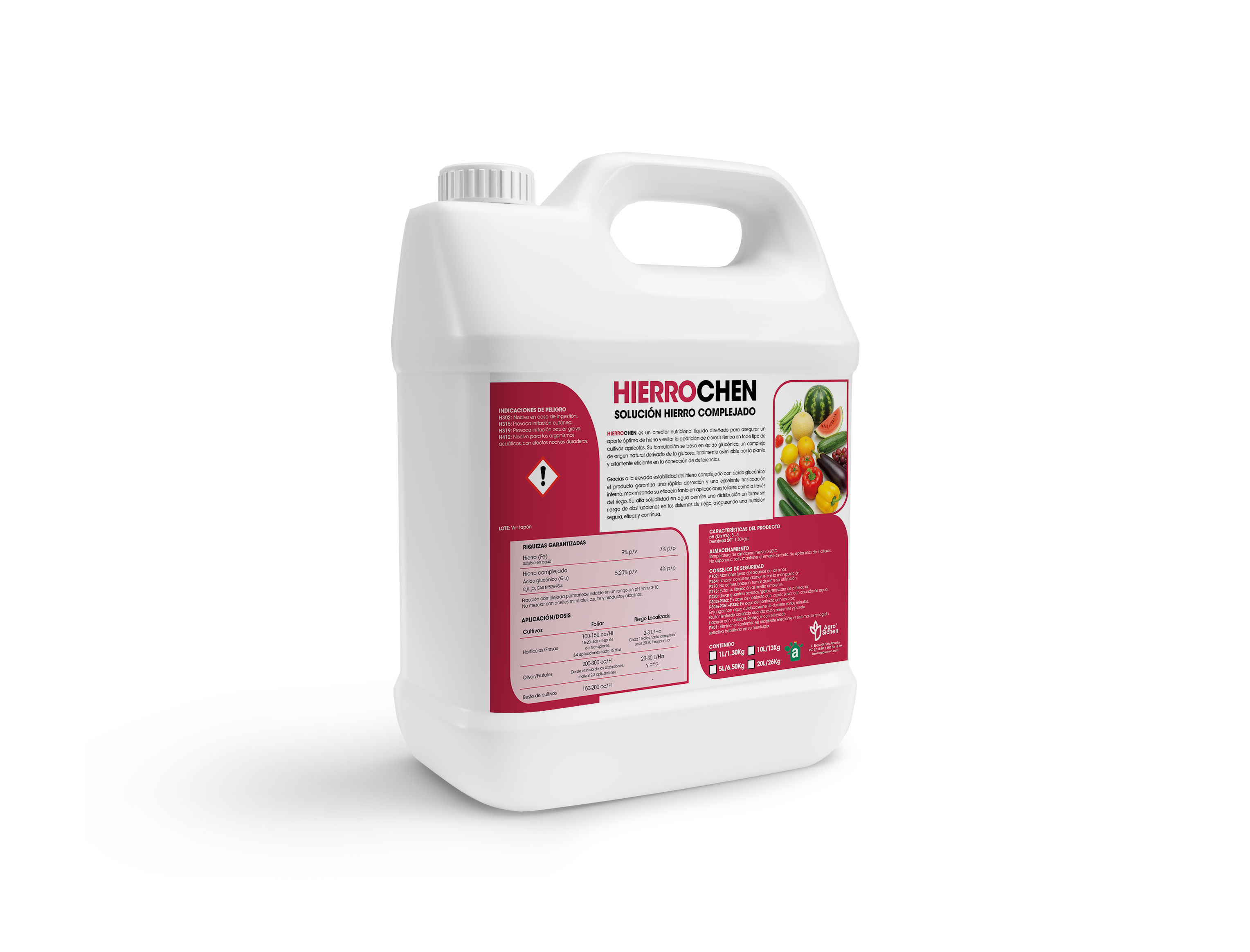 HIERROCHEN-SOLUCIÓN HIERRO COMPLEJADO