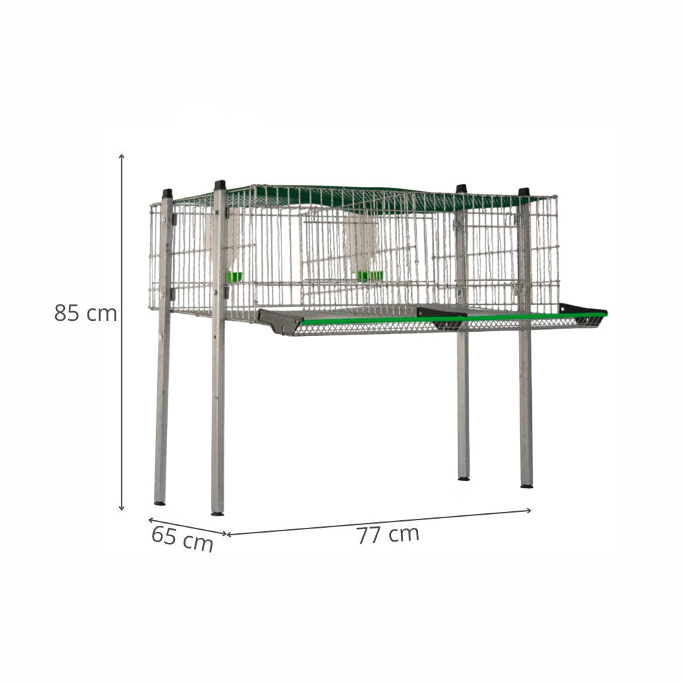 Modelo Codornices C-1 – Doble Compartimento con Accesorios