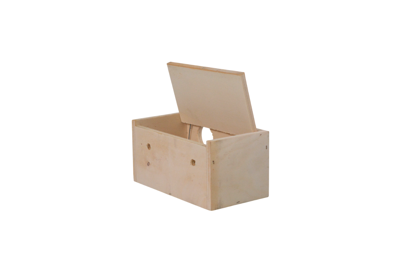 Nido de Madera para Periquitos – Natural, Seguro y Funcional