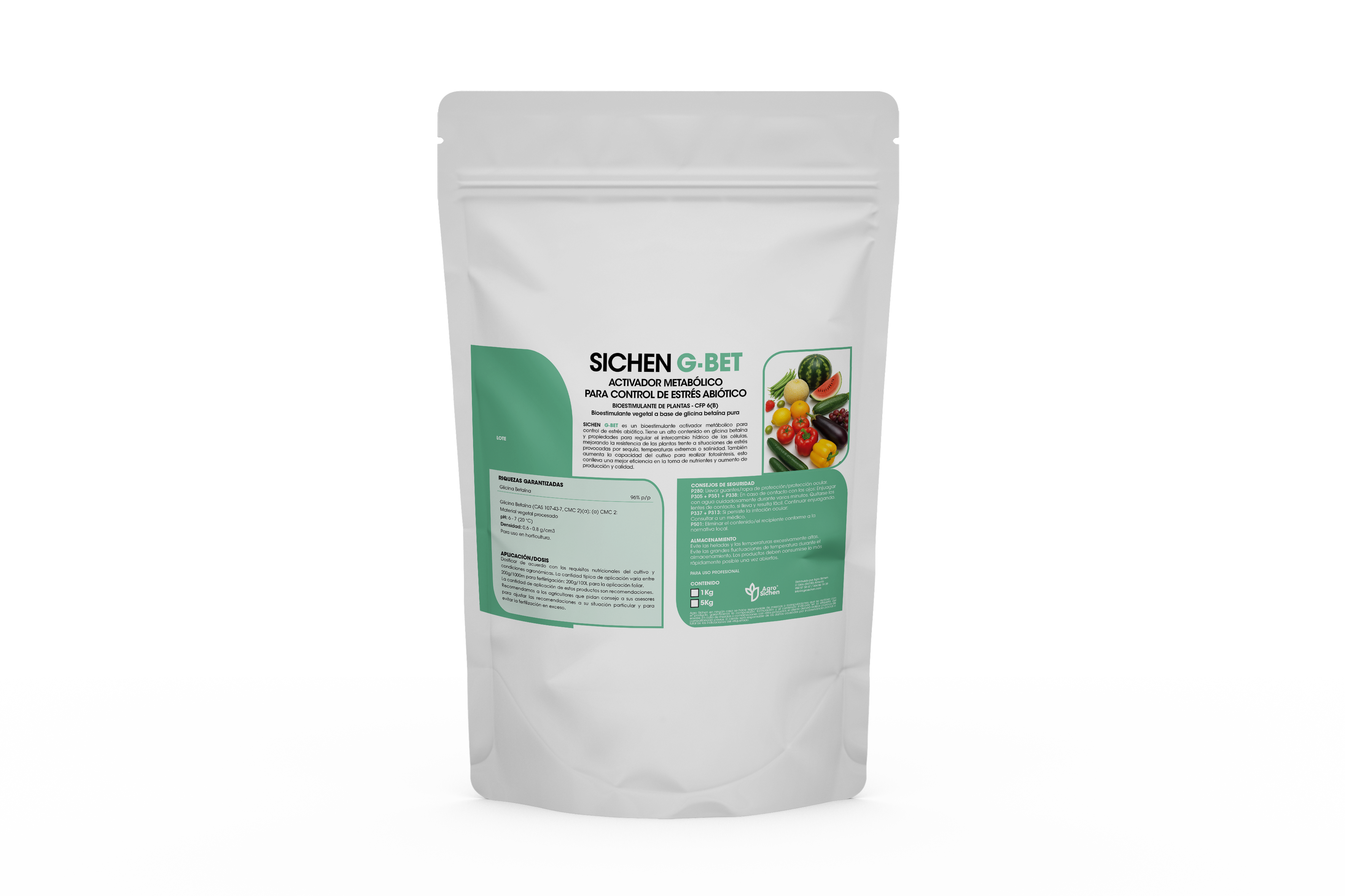 SICHEN G·BET-ACTIVADOR METABÓLICO PARA CONTROL DE ESTRÉS ABIÓTICO