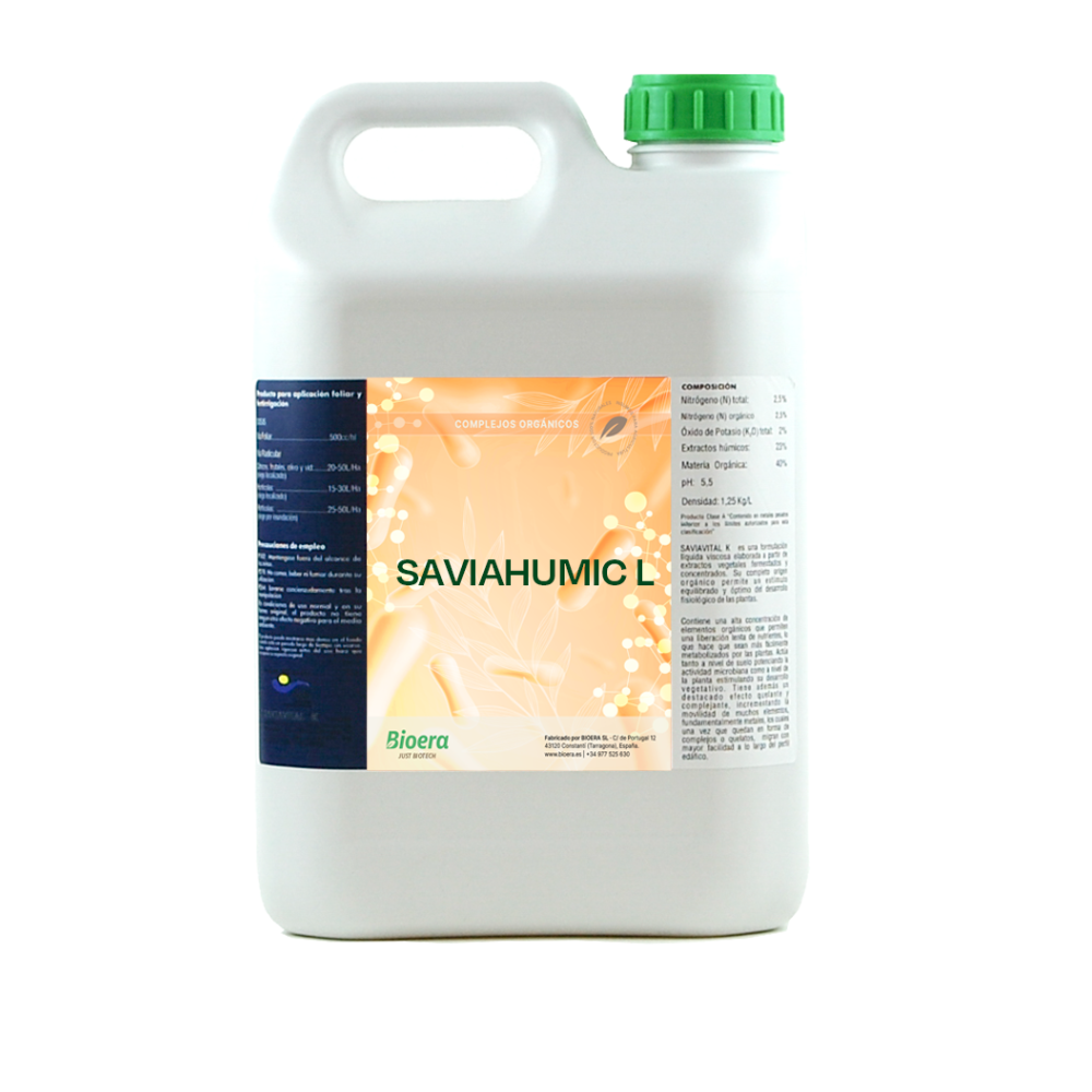Saviahumic L - Concentrado líquido de Extractos húmicos