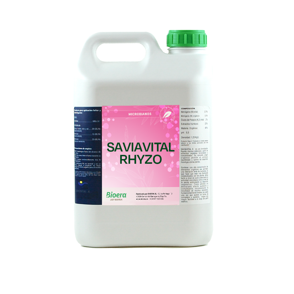 Saviavital Rhyzo - Regenerador de suelos enriquecido con bacterias