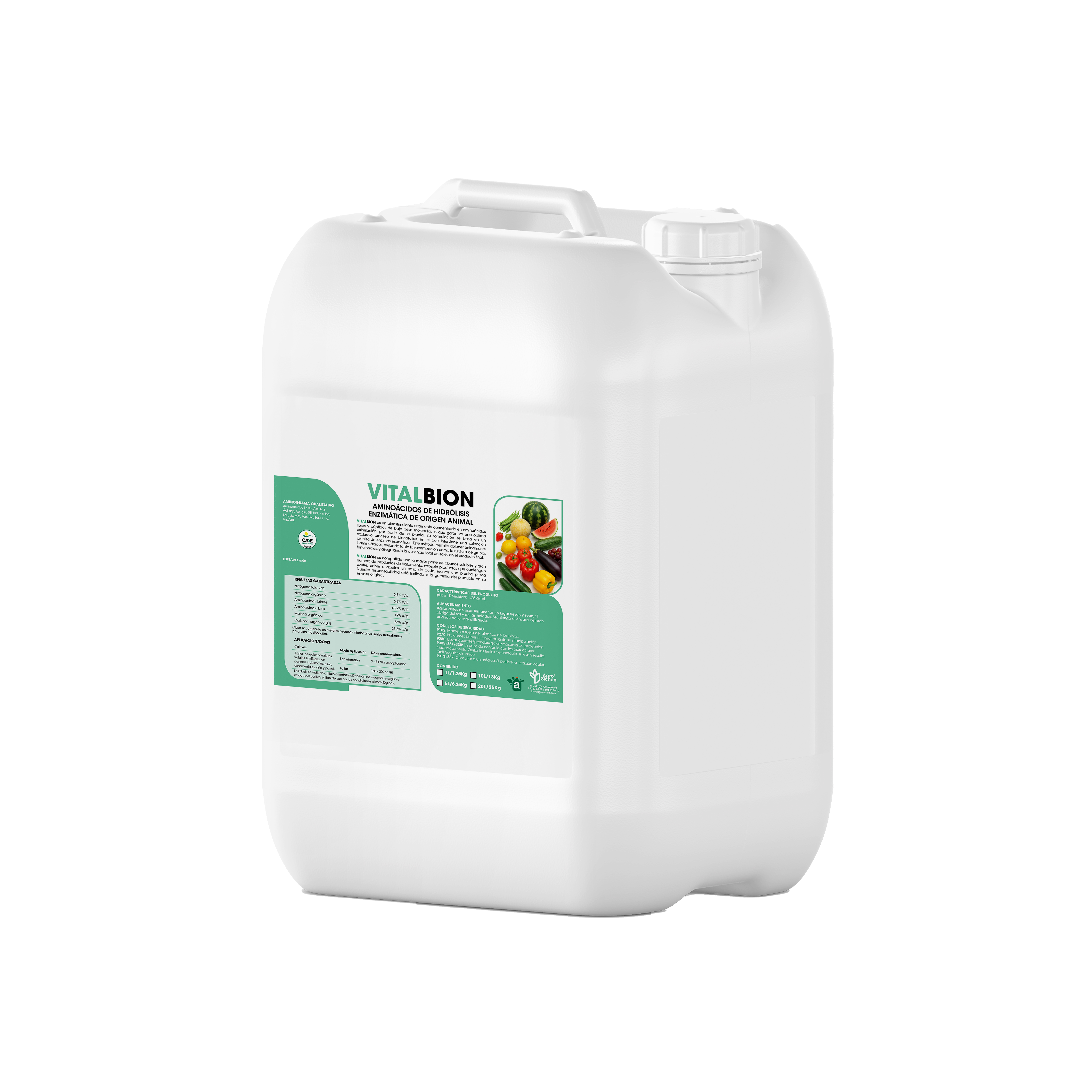 VITALBION-AMINOÁCIDOS DE HIDRÓLISIS ENZIMÁTICA DE ORIGEN ANIMAL