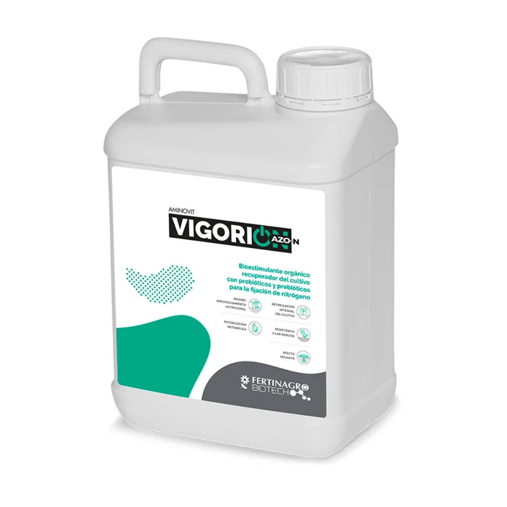 Aminovit Virgorion Azon - Bioestimulante orgánico recuperador del cultivo 5L
