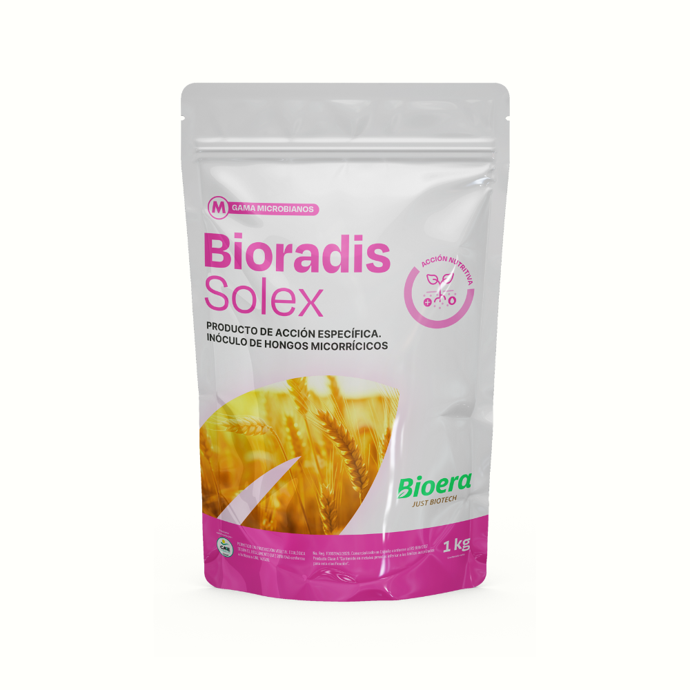 BIORADIS SOLEX - Bioestimulante para fertirriego o pulverización