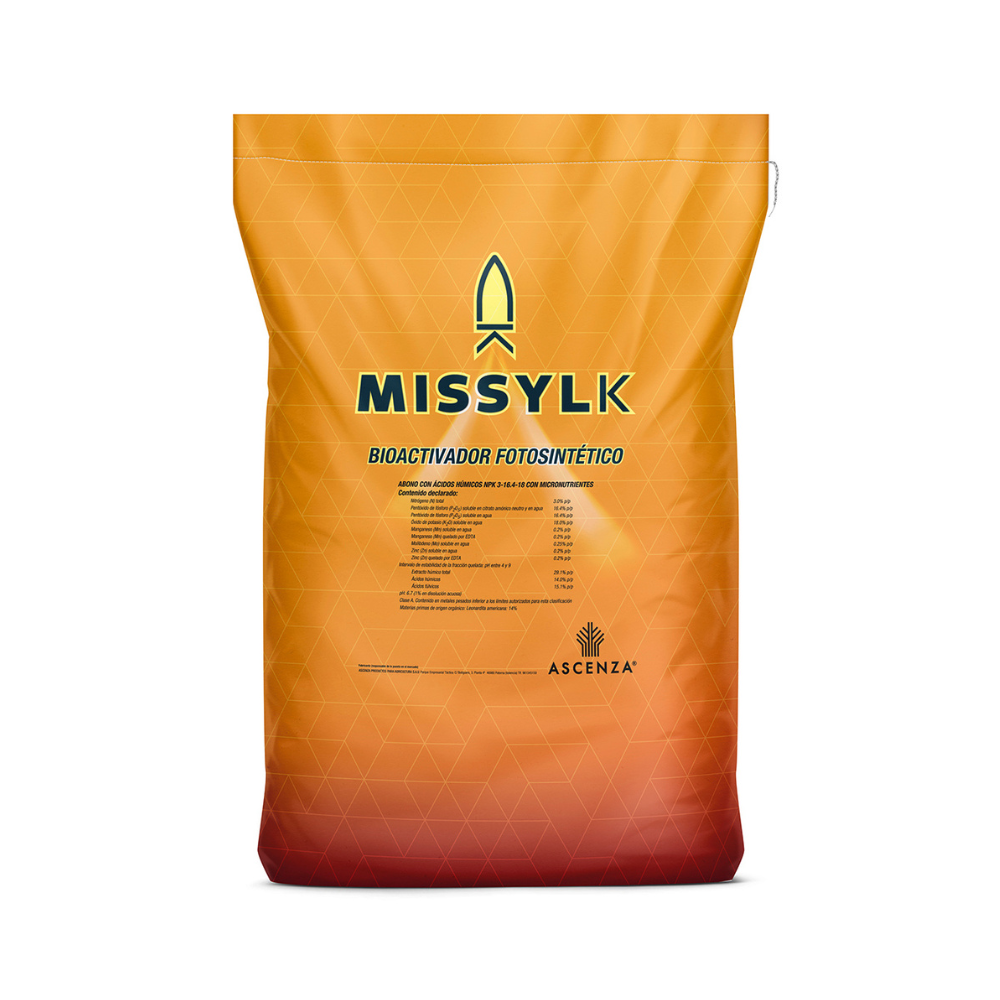 MISSYLK - Bioestimulante de uso agrícola NPK